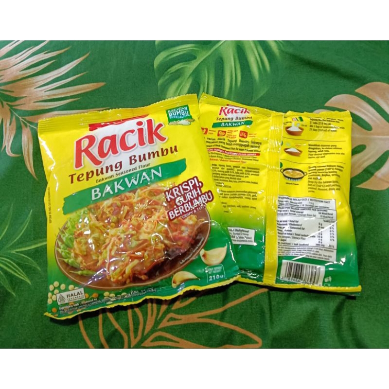 

RACIK TEPUNG BUMBU BAKWAN KRISPI (notte 210gm).