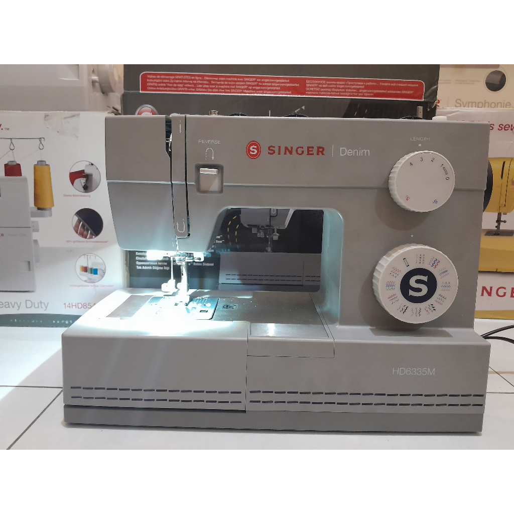 mesin jahit SINGER HD6335M Heavy Duty