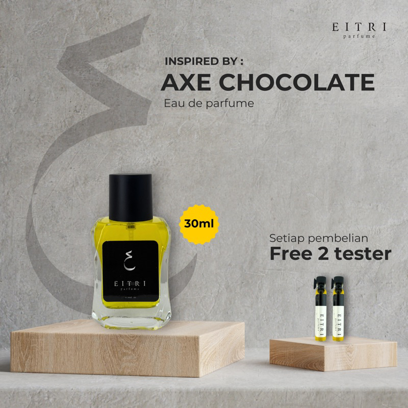 parfum AXE CHOCOLATE Eau De Parfume - Tahan Lama - Free 2 tester - Eitri Parfume