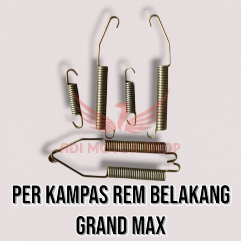 per kampas rem belakang grand max