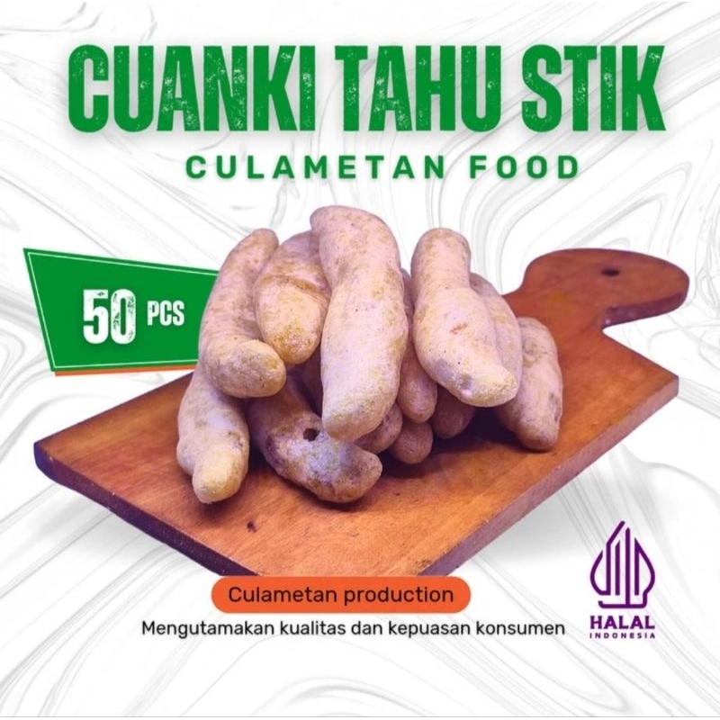 

CUANKI TAHU STICK ISI 50 PCS