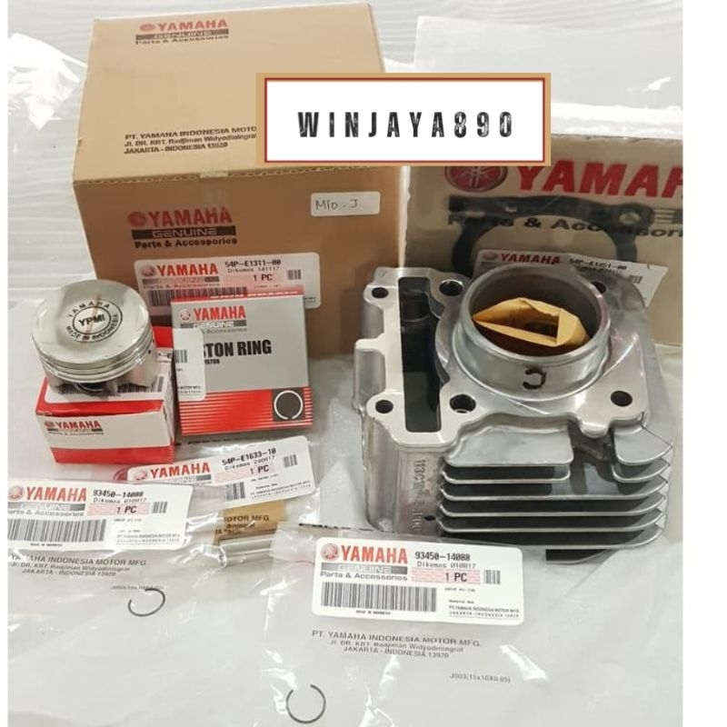 BURING CYLINDER BLOK SET PISTON KIT MIO J MIO GT SOUL GT XRIDE FINO 115 ORIGINAL YAMAHA