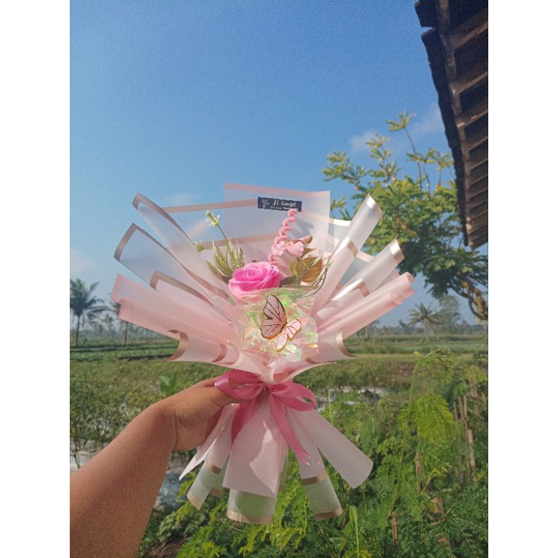 BUKET BUNGA ARTIFICIAL KECIL //BUKET BUNGA//BUNGA