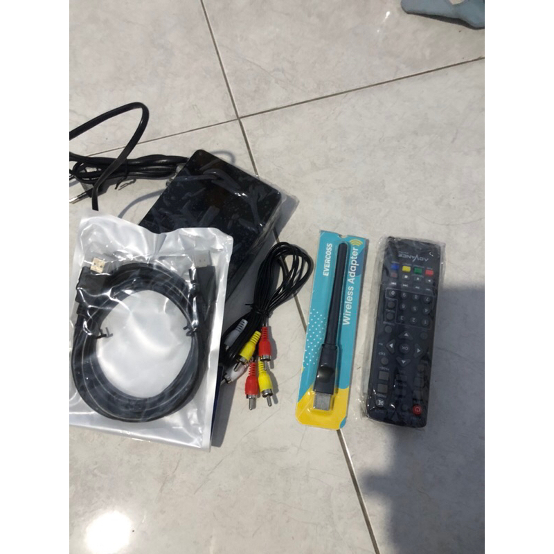 SET TOP BOX ADVANCE A02 STB TV Digital + Dongle Wifi + HDMI