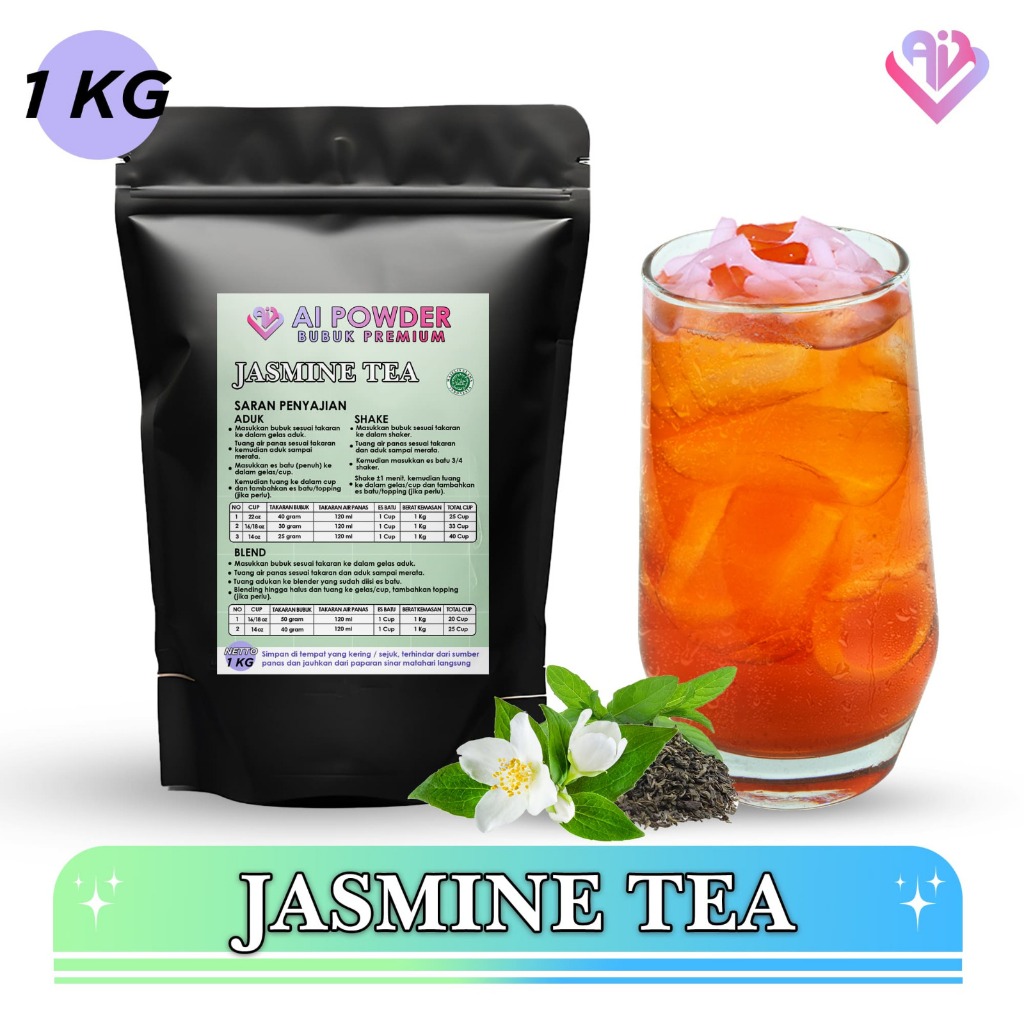 

Jasmine Tea Bubuk Minuman Premium Instan 1Kg