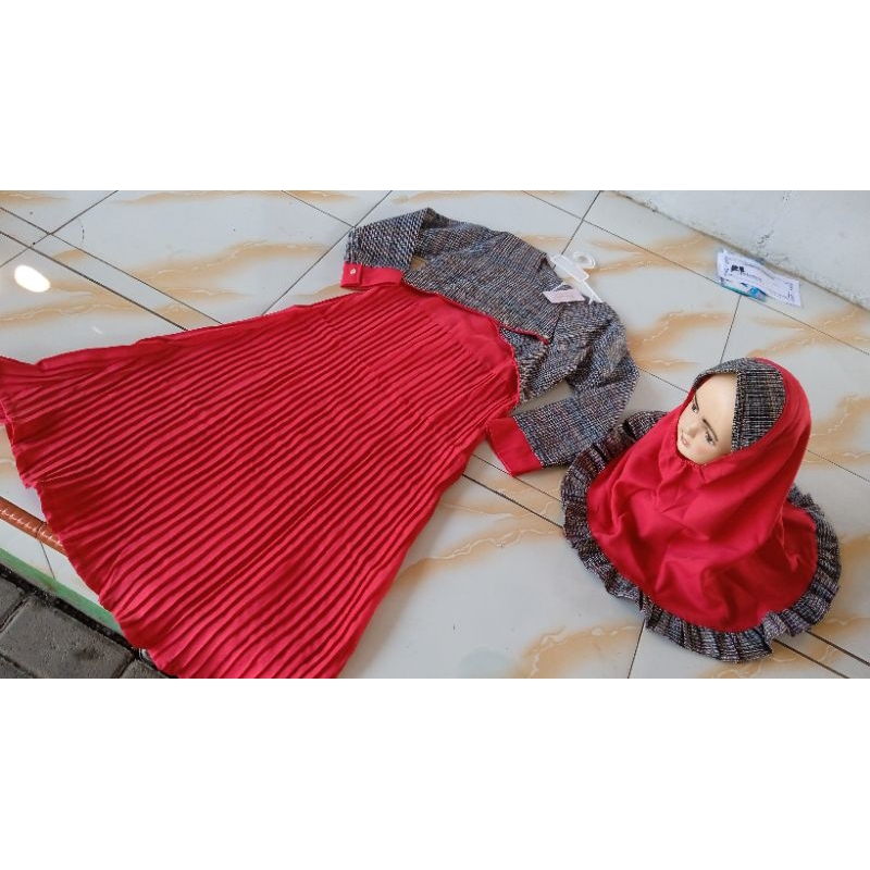 set gamis ORI lelangan Ramayana