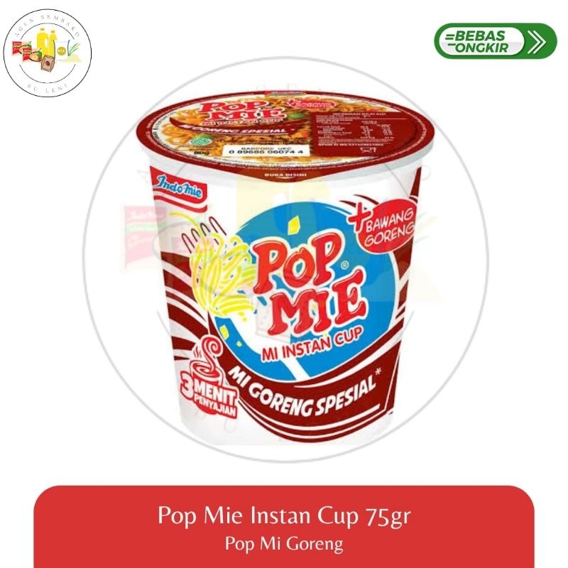 

Pop Mie Goreng Speesial 80gr