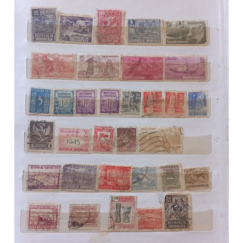 

Perangko Indonesia Edisi Tahun 1940-1946