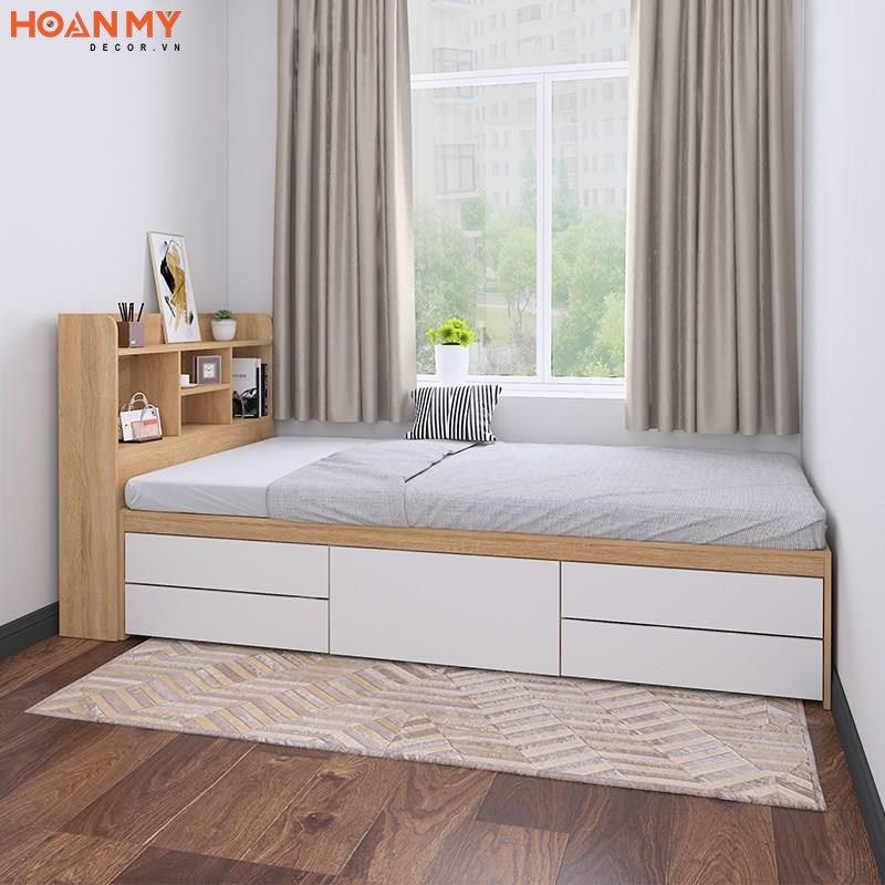 Tempat Tidur Minimalis Jati Divan Jati Laci