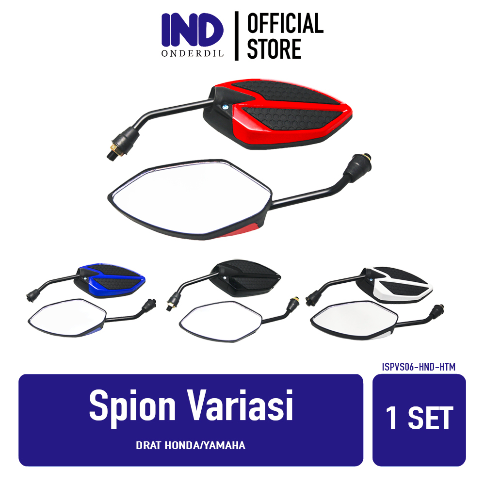 IND Onderdil Spion Variasi Model Demak Honda Yamaha Beat Lama Old eSP Street K1A Deluxe Vario Scoopy