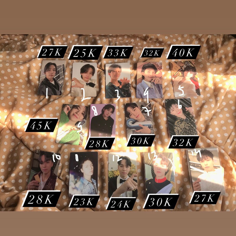 READY PC OFFICIAL JEONGHAN WOOZI VERNON SEVENTEEN