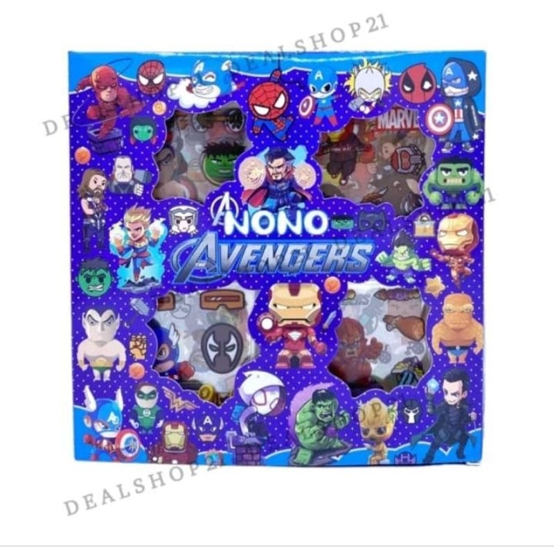 

DEALSHOP21 | Stiker NONO Scrapbook TERBARU Box 100 Lembar Sticker Lotso Barbie Sanrio Momo Mixue Avenger Bts Blackpink