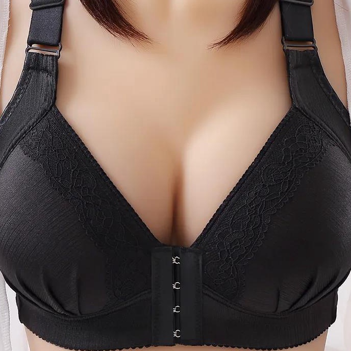 KI3 SEXYLADIES Bra big size wanita kaitan depan tanpa kawat size 3646 cup CD