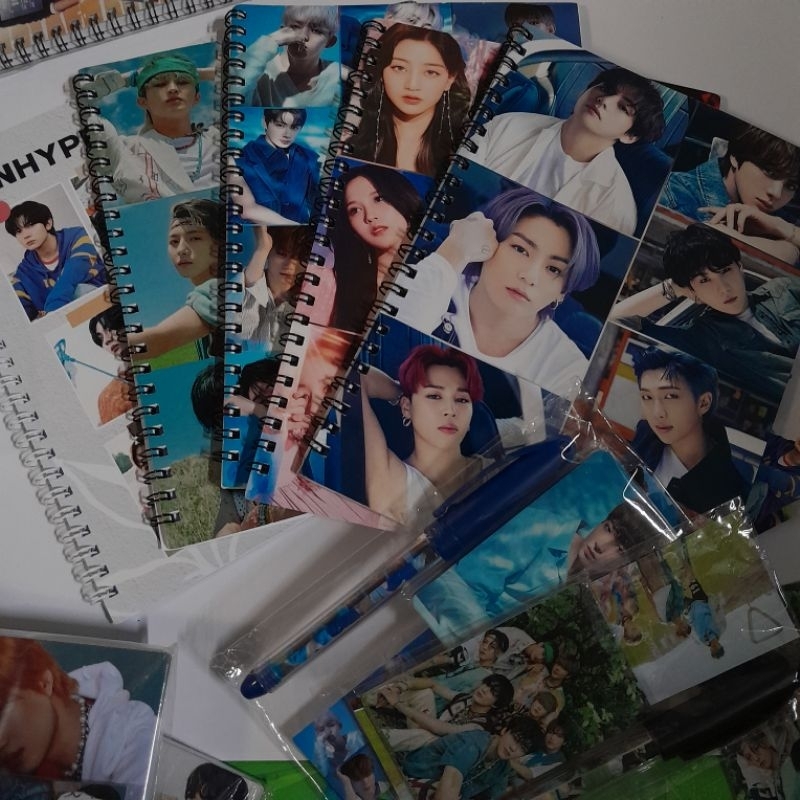 

SALE Notebook set A5 kpop Enhypen NCT Seventeen dll