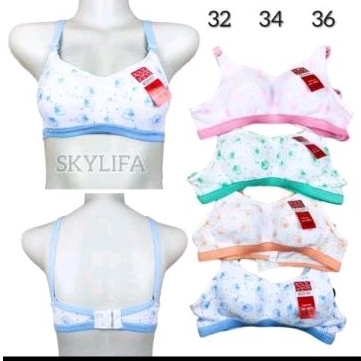 BH bra sport wanita anak remaja busa tipis tanpa kawat (size 32-36)