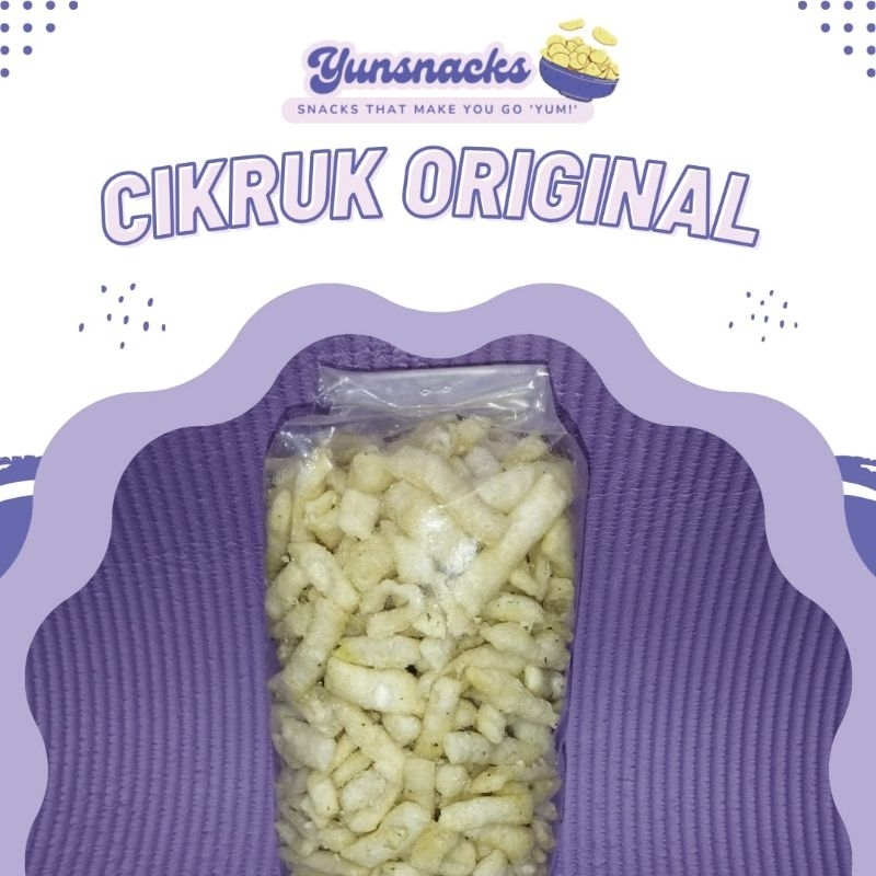 

Cikruk original | Cemilan | Makanan ringan