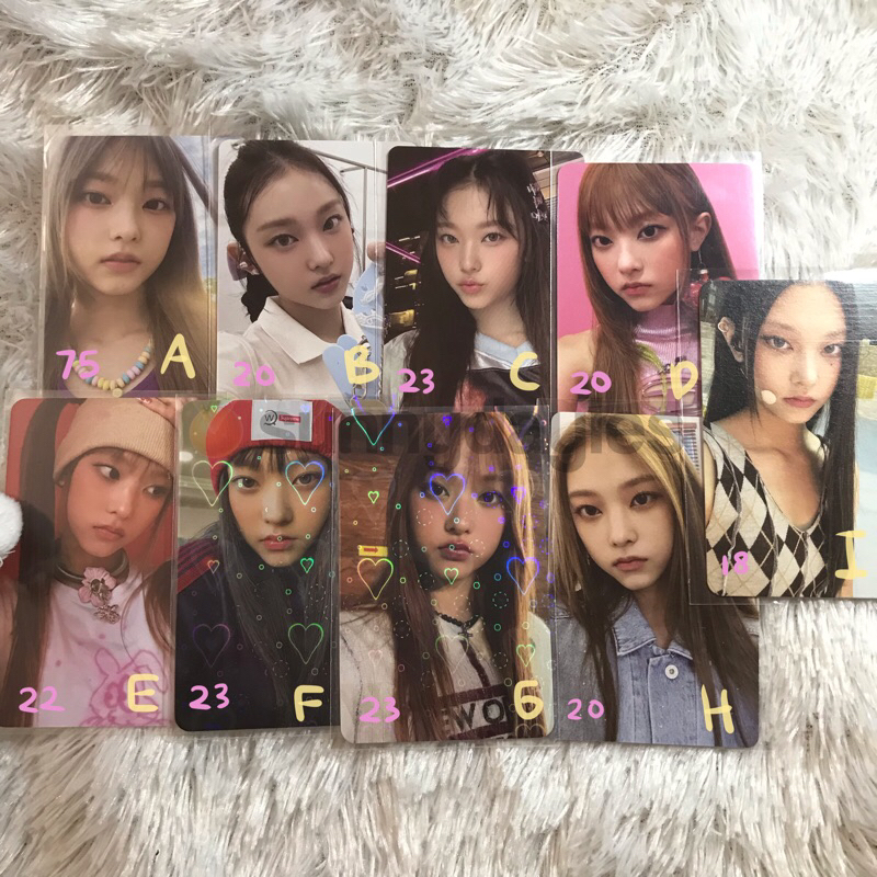 photocard haerin cimol newjeans official