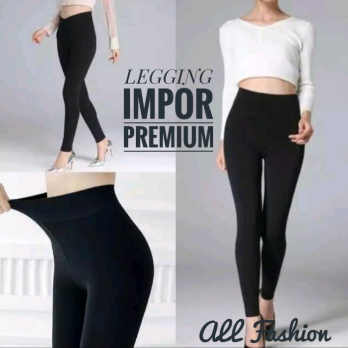 LEGGING PANJANG KAIN KAOS SOFT RAYON
