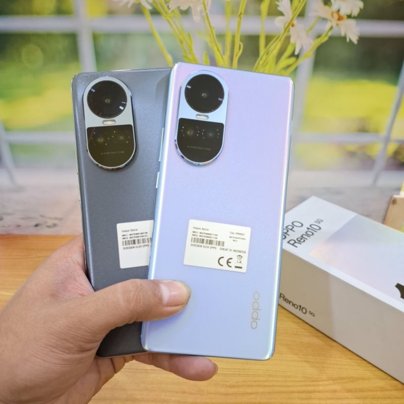 OPPO RENO 10 5G RAM 8/256 Hp Second bekas garansi resmi Fullset