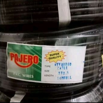 kabel serabut pajero 2x2,5 (50M)