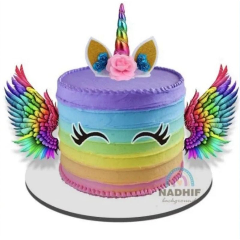 toper karakter TANDUK styrofoam /  toper tusuk/ hiasan kue ulang tahun