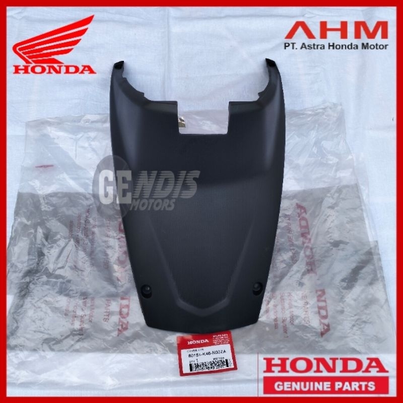 Cover center body tengah tutup mesin bawah jok vario 110 fi esp original AHM