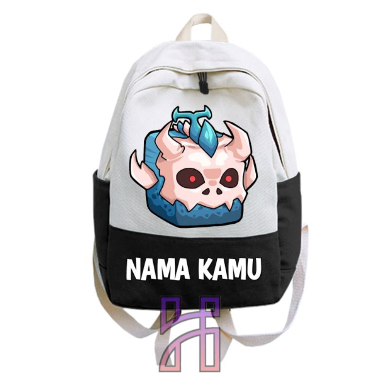 Ras Ransel Sekolah Tas Anak Laki Laki Tas Gendong Gambar Blox Fruits Dough FREE TAMBAH NAMA