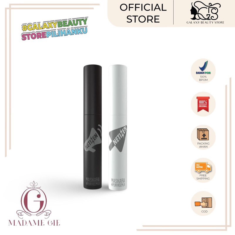 MADAME GIE Netizen Mascara Black / Clear