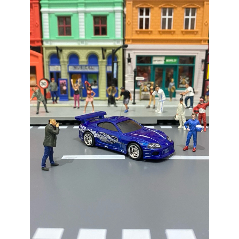 Hot Wheels Custom Ban Karet Toyota Supra Fast Furious Edition 11