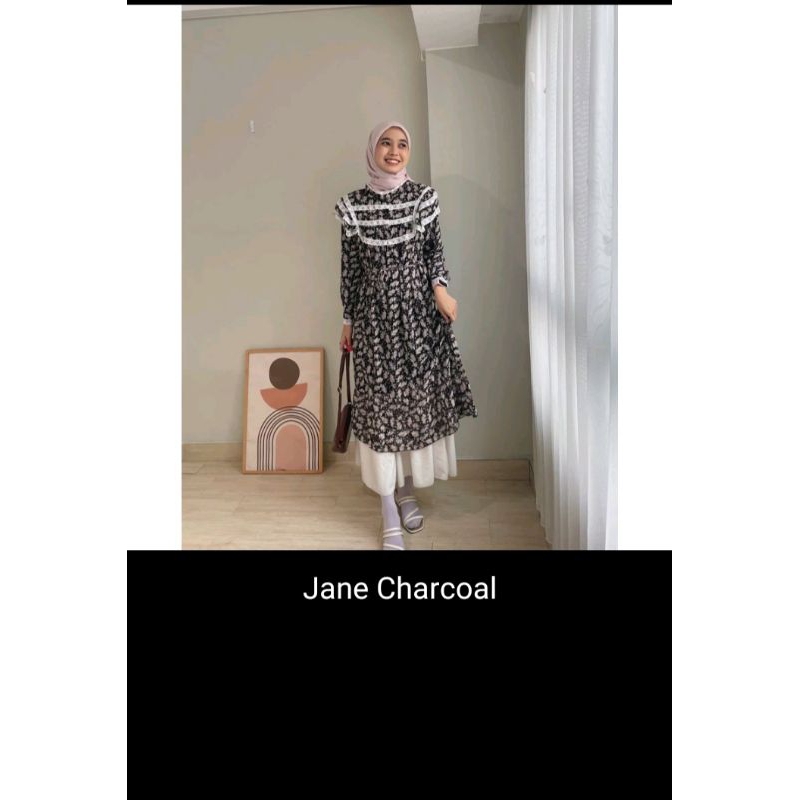 Jane Midi Dress | Korean Midi Dress | Vintage Dress