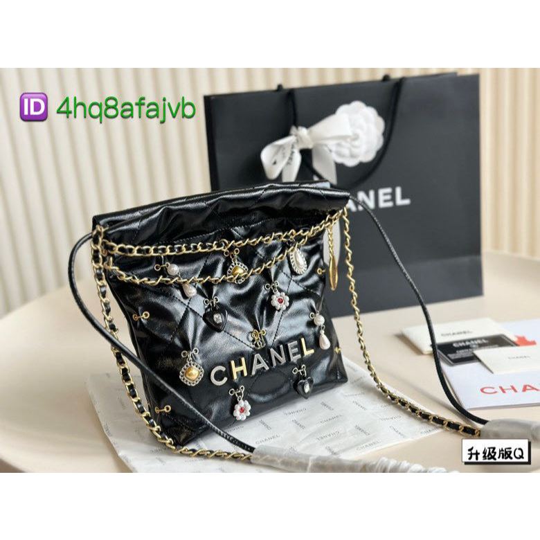 Original Chanel 22 bag mini trash bag