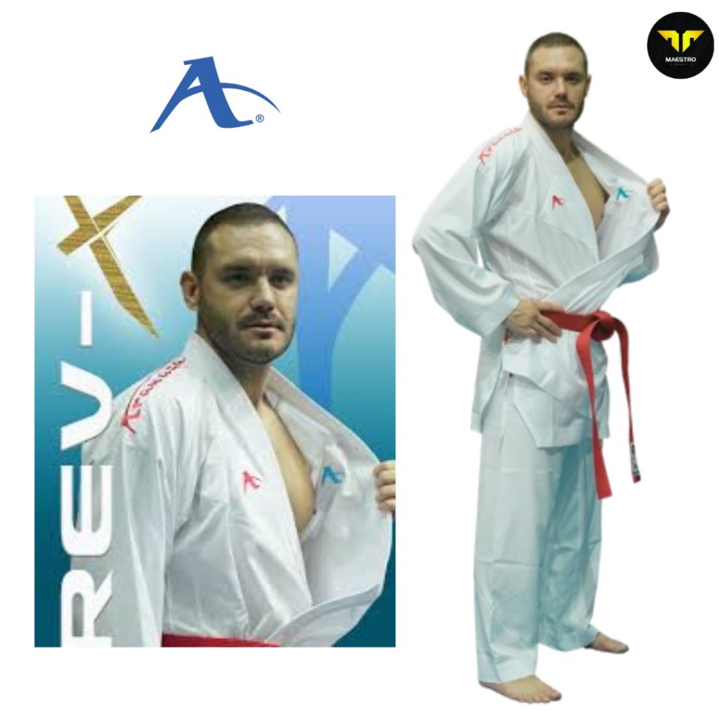 ARAWAZA Rev-X REVERSIBLE-"Premier League"(Seragam Karate) - KUMITE- WKF Approved