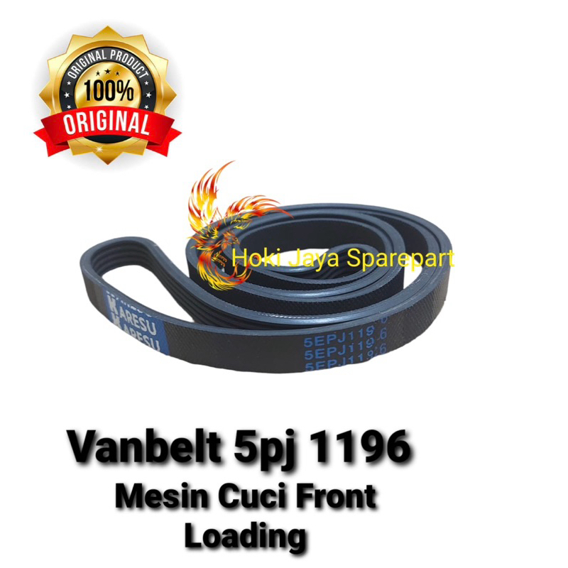 Fanbelt Mesin Cuci Electrolux 5pje 1196 Front Loading EWF 10741 878 Royal 5PJE1196 5 PJE PJ