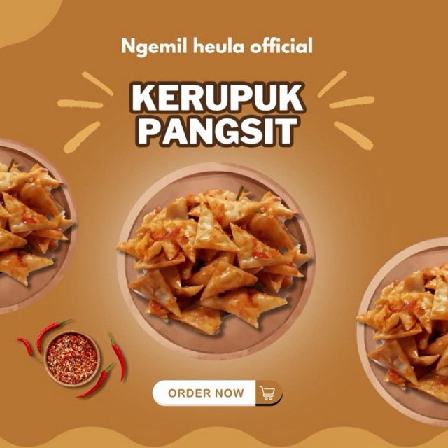 

KERUPUK PANGSIT 1KG NGEMIL HEULA