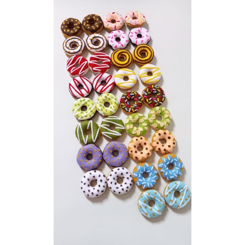 MAINAN DONAT FLANEL PART 1| MAINAN FLANEL ANAK | REPLIKA DONAT FLANEL PART 1 | MAINAN EDUKASI FLANEL