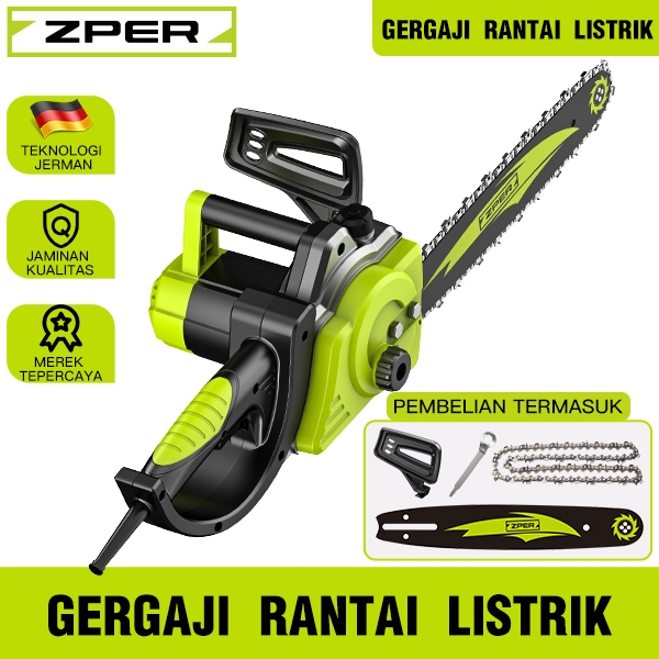 ZPER Mesin Potong Kayu Mesin Chainsaw Gergaji Potong Pohon Kayu Gergaji Mesin Potong Kayu ZP009