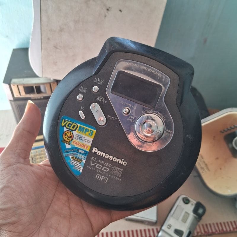 Panasonic vcd mp3 player jadul