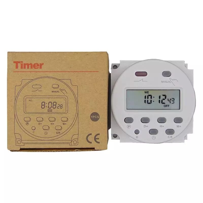 Timer Digital AC220V / DC12V - Timer Switch Digital Timer DC12V Timer AC220V Timer Walet Digital