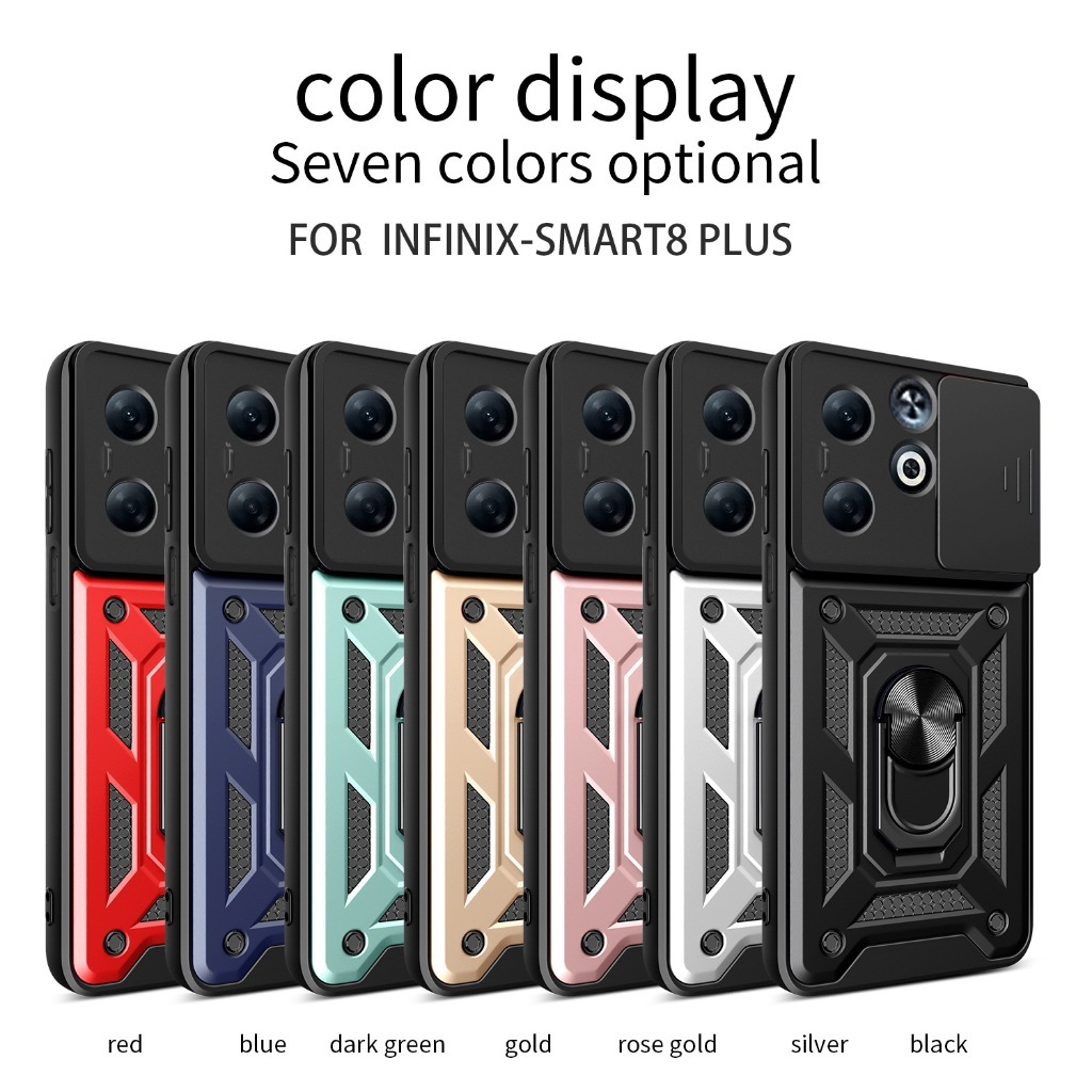 HARDCASE RING STAND CASE CASING TRANSFORMER SLIDE XIAOMI REDMI NOTE 11 4G | 11 PRO