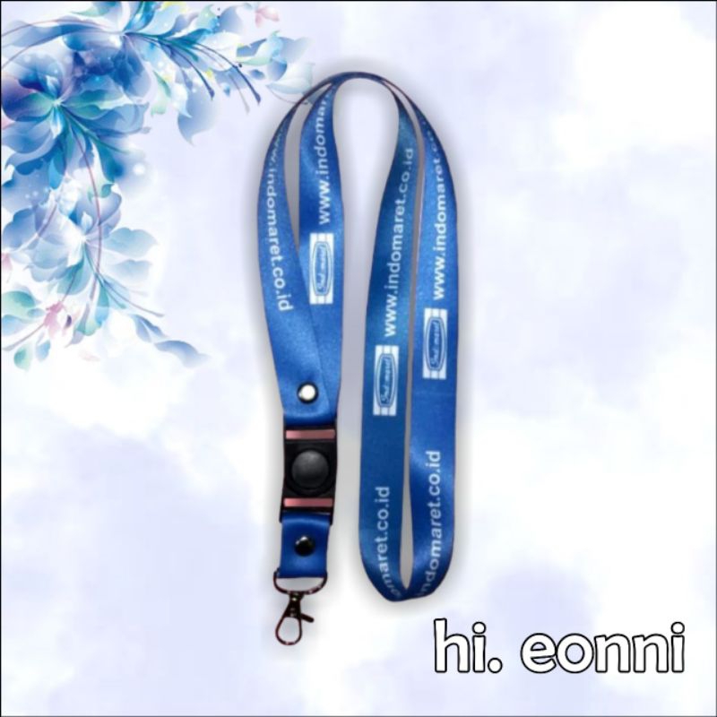 Tali id card INDOMARET / Tali lanyard INDOMARET (READY STOCK) MURAH 