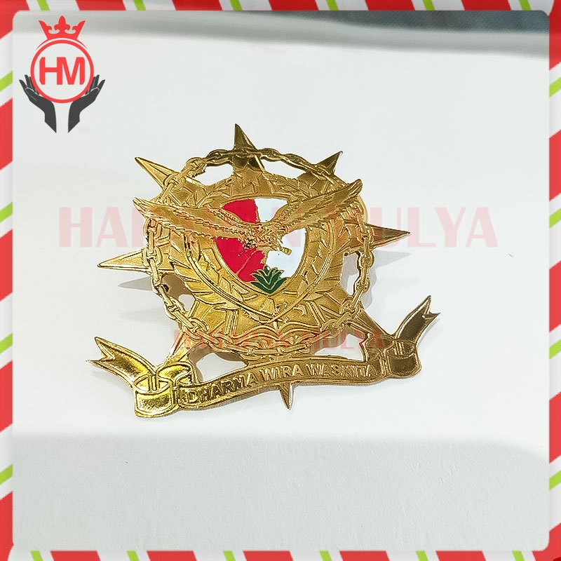 Brevet Dharma Wira Waskita Lencana Logo Dharma Wira Waskita Murah - Harapan Mulya