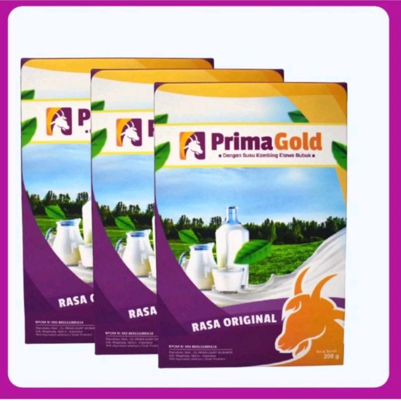 

SUSU ETAWA PRIMA GOLD ORIGINAL PAKET 4 BOX