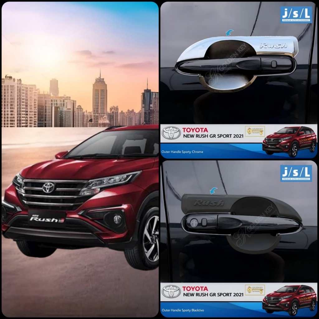 JSL Outer Handle New Rush 2021 Mangkok Pintu Sporty