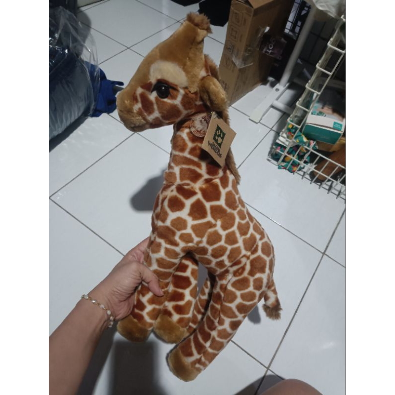boneka jerapah - taman safari