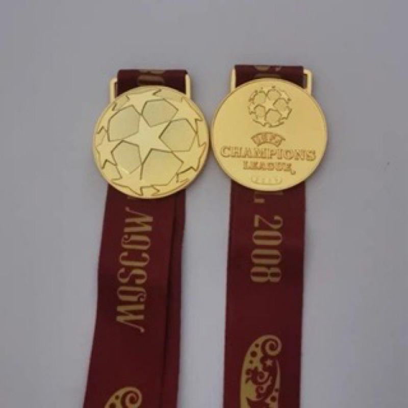 MEDALI WINNER CHAMPIONS LEAGUE 2008 MANCHESTER UNITED