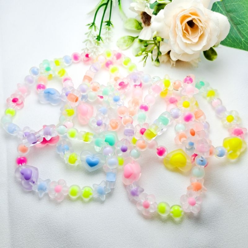 Gelang Manik-Manik Anak Perempuan / Gelang Mute Anak Perempuan / Bracelet Anak Perempuan