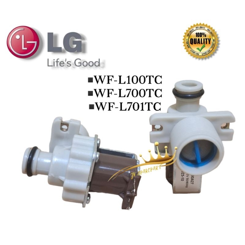 Selenoid Water Inlet Mesin Cuci LG Turbo Drum 1 Tabung | Type Part WF-L100TC , WF-L700TC
