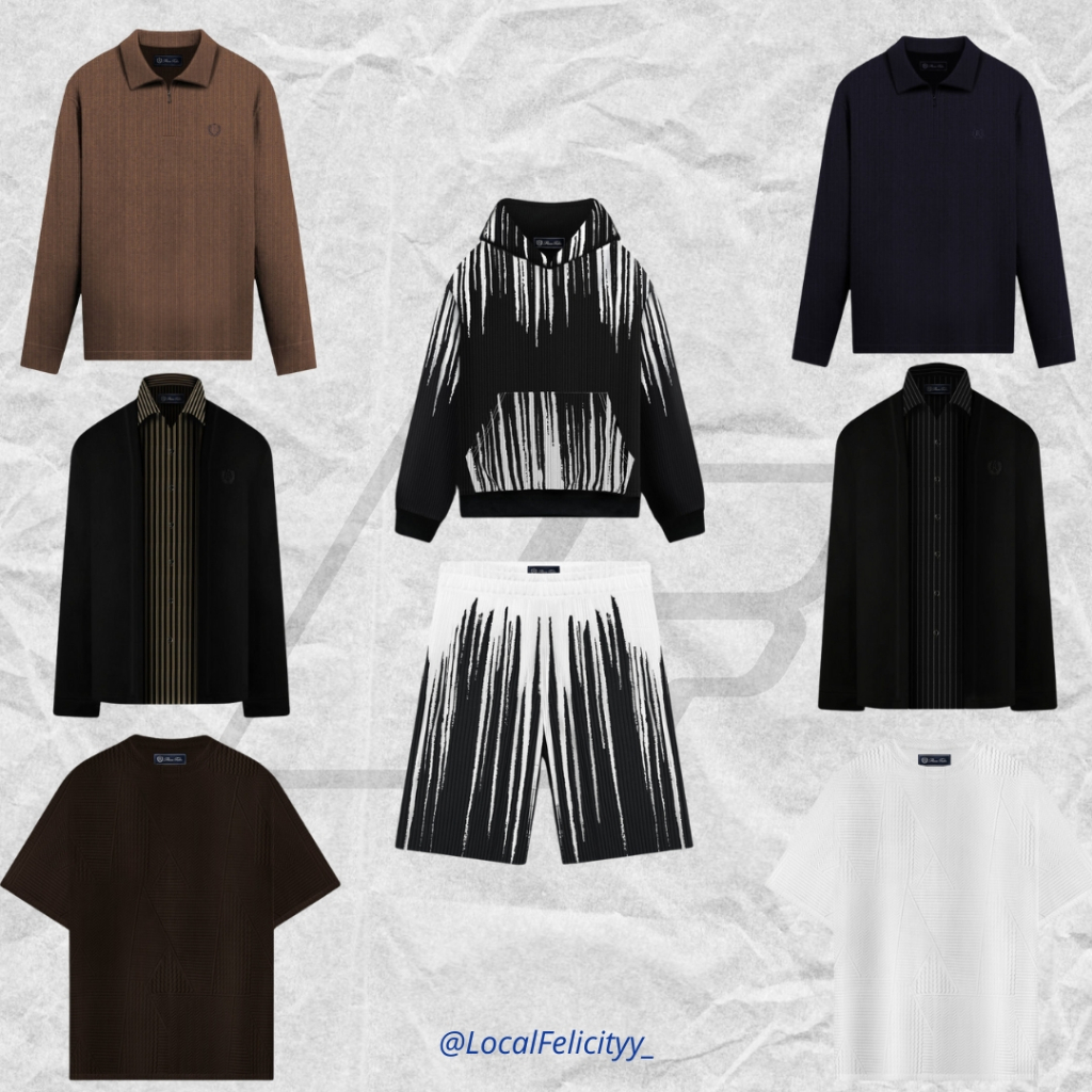 [100% ORI NO KW] RUCAS Tailor "Textured Knitting" Tee - White // RUCAS Tailor "Textured Knitting" Te