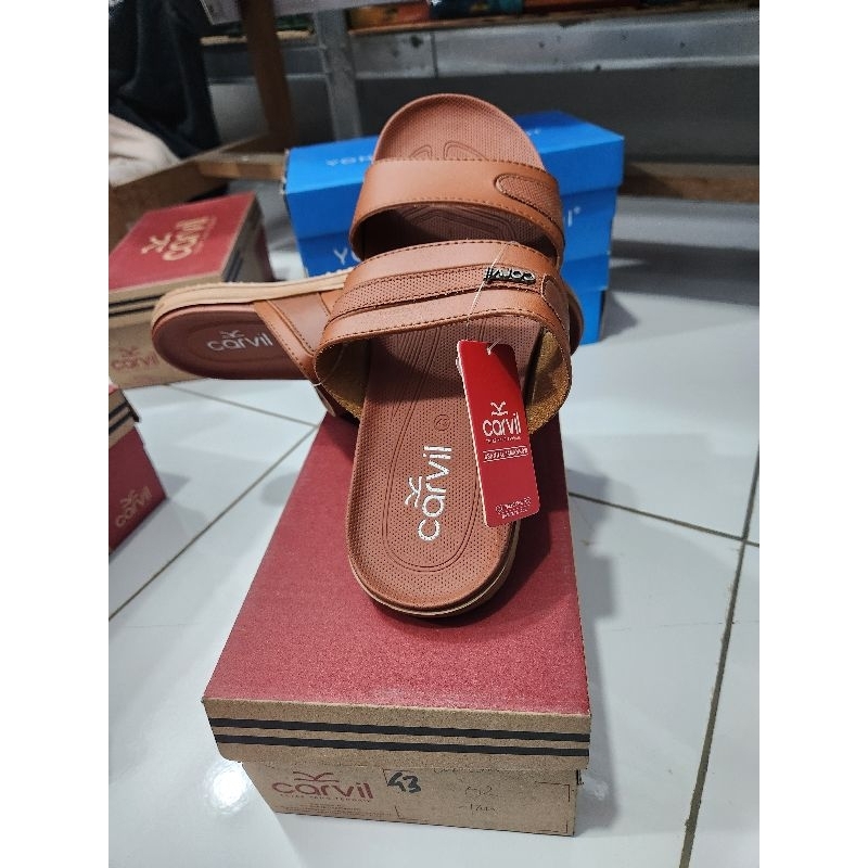 sendal carvil pria 100% original ramayana