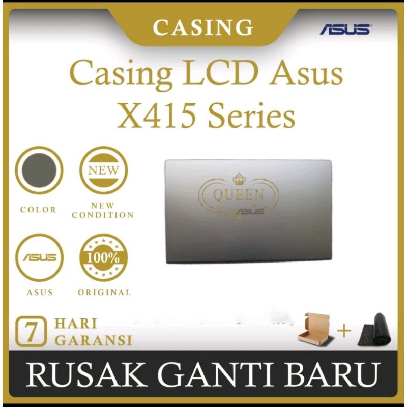 CASING COVER LCD LAPTOP ASUS Vivobook X415 X415MA X415J ORIGINAL
